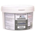 Vernis protection finition renove resine 05l - finition brillante satine ou mate - idal carrelage vier ...