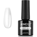 Vernis semi permanent gel rubber base coat transparent gel polish uv led renforcement et r�paration de ...