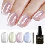 Vernis semi - permanent magn�tique - estampille - cat eyes - 4 couleurs - 8 ml par bouteille - effet ...