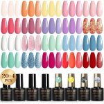 Vernis semi - permanent pastel - zuuko - lot de 24 pi�ces - couleurs: orange jaune rose violet vert bleu ...