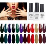 Vernis semi permanent set automne hiver fonc� lot vernis � ongles gel soak off uv led manucure 12pcs ...