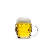 Chope  bire - tbinger - lot de 6 - 05 litre - verre - compatible lave - vaisselle