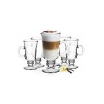 Verre � caf�macchiato coffee tasses � caf� pour boissons chaudes et froides six tasses de caf� irlandais ...