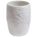 Verre à dents - cosy - blanc - porcelaine - 102 x 76 x 76 cm Verre à dents - cosy - blanc - porcelaine - 102 x 76 x 76 cm