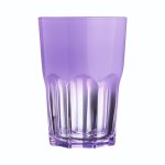 Verre � eau 40 cl violet - summer pop - luminarc