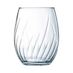 8 verres � eau 36 cl swirly - cristal darques