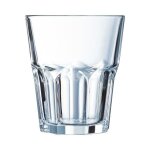 Verre forme basse 35cl - arcoroc - granity - verre tremp� - empilable - lot de 6