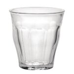 Verres gobelets  eau duralex picardie 130 ml - lot de 6