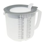 Verre mlangeur et doseur - dr oetker - 14 litre - antidrapant - couvercle  dbit variable - plastique ...