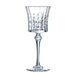 4 verres à pied 19 cl lady diamond - cristal darques 4 verres à pied 19 cl lady diamond - cristal darques