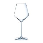 Verre  pied - cristal darques - ultime - 38 cl - transparent - lot de 4