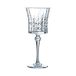 4 verres à pied 27 cl lady diamond - cristal darques 4 verres à pied 27 cl lady diamond - cristal darques
