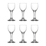 Verres  shots - liqueur - en forme de petits verres  vins - 55 ml