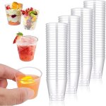 Verres � shot - non sp�cifi� - 30 ml - 100 pcs - plastique transparent - r�utilisables