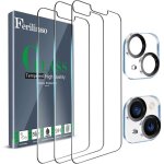 Verre tremp� con�u pour iphone 13 mini 3 pi�ces hd film vitre protection �cran avec 2 pi�ces cam�ra arri�re ...