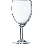 Verre � vin - arcoroc - savoie - 140ml - verre tremp� - lot de 12 verres