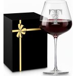 Verre a vin cristal personnalise pour anniversaire de mariage cadeau pour femme 1 a 50 ans gravure cuivre ...