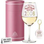 Verre � vin personnalis� pour 18 ans - cadeau pour femme ou fille - id�e anniversaire originale