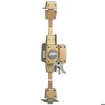 Verrou 3 points iseo zenith - cylindre 45mm - droite - mat Verrou 3 points iseo zenith - cylindre 45mm - droite - mat