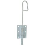 Verrou baionnette 18 l. 800mm zingu blanc