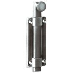 Verrou � coulisse hauteur 120mm avec g�che - vachette - 13400000