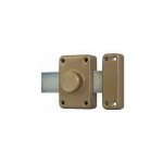 Verrou � bouton ghb 5 ailettes longueur 95 mm cylindre de 45 mm - pollux - 103510