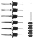 Verseur de bouteille bec verseur de vin robuste et durable verseur de vin pratique en acier inoxydable ...