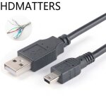Version 100cm - usb un - mle  mini - b donnes chargeur cble pour sony ps3 contrleur gps mp3 mp4 ...