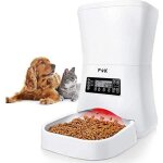 Version: blanc 7 l distributeur de croquettes pour chats et chiens 7l distributeur automatique de nourriture ...