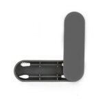 Version noir - 1 pices - 2 pices rutilisable coton - tige oreille nettoyage silicone lavable maquillage ...
