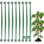(vert) lot de 30 bras de tuteurage pour cage � tomates supports de plantes tuteurs de jardin treillis ...