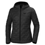Veste  capuche femme - helly hansen - lifaloft insulator - noir - lger - rsistant  leau