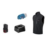 Veste chauffante bosch professional ghv 12 + 18v xa taille m avec batterie 12v - 06188000g5