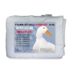 Veste en duvet doie stream 500 gr. 80% plume doie 20% duvet doie bicolore courtepointe 1 carr� cm. 180x260 ...