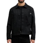 Veste noir homme calvin klein jeans overshirt