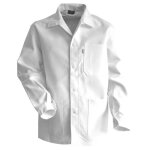 Veste de peintre rouleau coton serg� blanc t42 - lma lebeurre - 200244