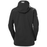 Veste softshell  capuche femme helly hansen paramount - noir - s - coupe dynamique - polyvalente