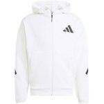 Veste de survtement - adidas - z. n. e. - capuche zippe - doublure chaude - respirante