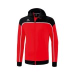 Veste de survêtement à capuche erima change - rouge / noir / blanc - matière fonctionnelle résistante ... Veste de survêtement à capuche erima change - rouge / noir / blanc - matière fonctionnelle résistante ...