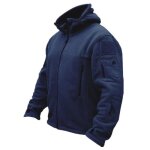 Veste tactique polaire - marine - taille xl - imperméable non - pour homme - sports de plein air Veste tactique polaire - marine - taille xl - imperméable non - pour homme - sports de plein air
