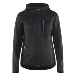 Veste tricotée à capuche pour femme blaklader - gris anthracite - manches longues - randonnée - multisport ... Veste tricotée à capuche pour femme blaklader - gris anthracite - manches longues - randonnée - multisport ...
