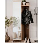Vestiaire 1 porte 80x37x1896 cm dcor chne - medan