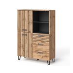 Vestiaire amber 100x142cm ch�ne wotan vicco