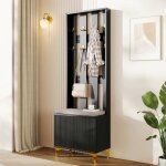Vestiaire - marque - modle - 2 portes - noir - 60. 5 l x 180. 5 h x 35. 2 b cm - design contemporain ...