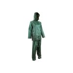 V�tement de pluie pvc - coverguard - vert - taille m