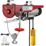 Vevor palan lectrique 600 kg treuil  cble lectrique 1150 w lvateur  grue lectrique treuil 220 ...