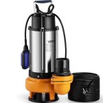Vevor pompe de relevage pour eaux charges pompe d?vacuation eaux uses 2200 w