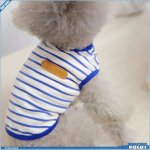 Vgeby gilet de chemise pour chien t - shirt ray� pour chien gilet extensible doux et confortable � la ...