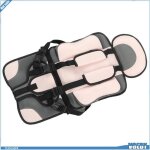Vgeby si�ge auto enfant portable et r�glable - harnais de s�curit� 5 points - lavable en machine rose ...