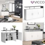 Vicco buffet amato commode armoire anthracite blanc meuble tv meuble tv